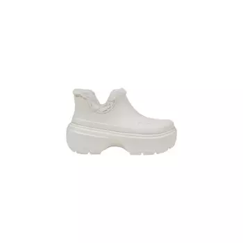 Белые крослайтовые ботинки Crocs