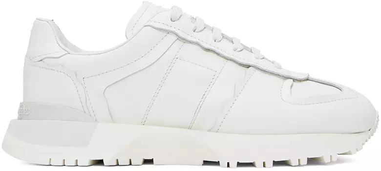 Белые кроссовки 50-50 Maison Margiela