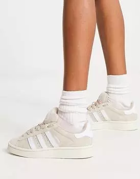 Белые кроссовки adidas Originals Campus