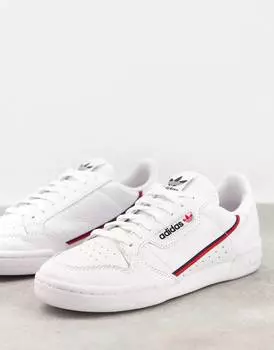 Белые кроссовки adidas Originals Continental 80-х