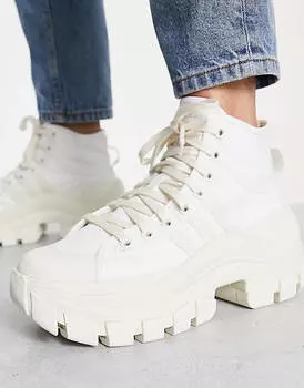 Белые кроссовки adidas Originals Nizza Hi