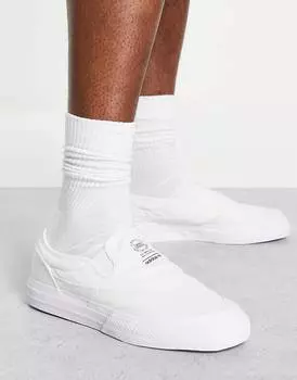 Белые кроссовки adidas Originals Nizza RF Slip