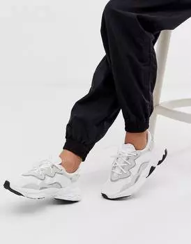 Белые кроссовки adidas Originals Ozweego