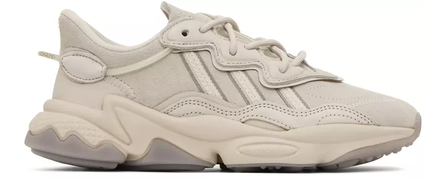 Белые кроссовки adidas Originals Ozweego