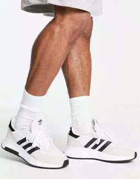 Белые кроссовки adidas Originals Retropy F2