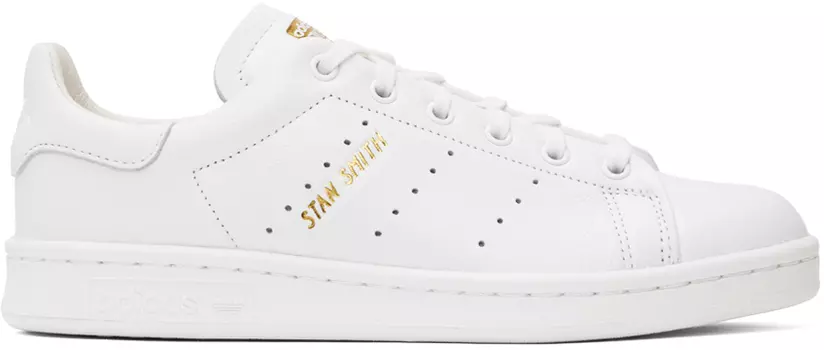 Белые кроссовки Adidas Originals Stan Smith Lux
