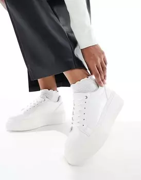 Белые кроссовки ASOS DESIGN Dream на толстой подошве