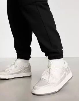 Белые кроссовки ASOS со стразами
