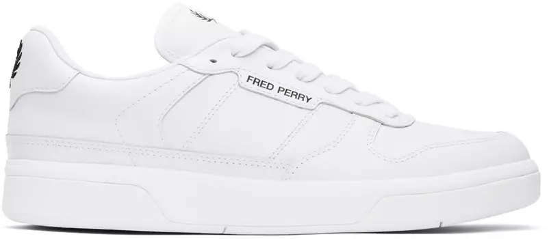 Белые кроссовки B300 Fred Perry