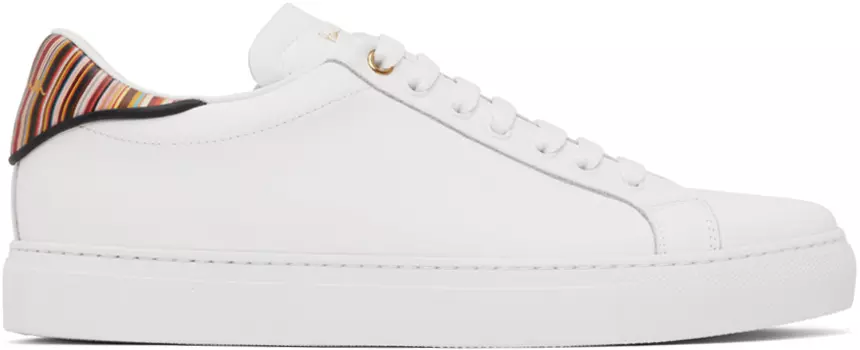 Белые кроссовки Beck Paul Smith