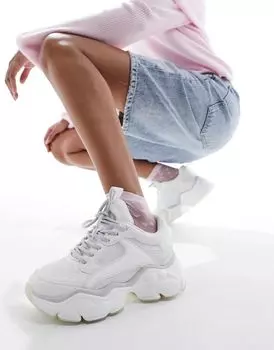 Белые кроссовки Buffalo Binary Athena