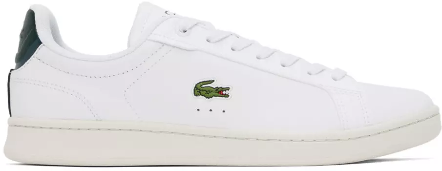 Белые кроссовки Carnaby Pro Lacoste