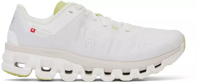 Белые кроссовки Cloudflow 4 On