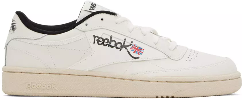Белые кроссовки Club C 85 Reebok Classics, цвет Chalk/Papwht/Cblack