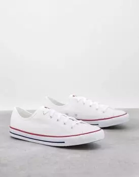 Белые кроссовки Converse Chuck Taylor Dainty Ox