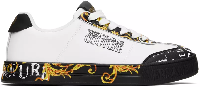 Белые кроссовки Court 88 Versace Jeans Couture