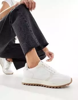 Белые кроссовки для бега ASOS DESIGN Dapper