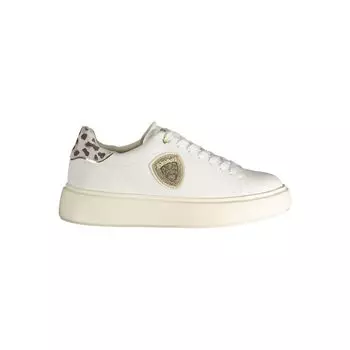 Белые кроссовки из полиэстера Blauer