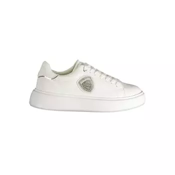 Белые кроссовки из полиэстера Blauer