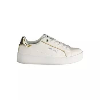 Белые кроссовки из полиэстера Gas, белый