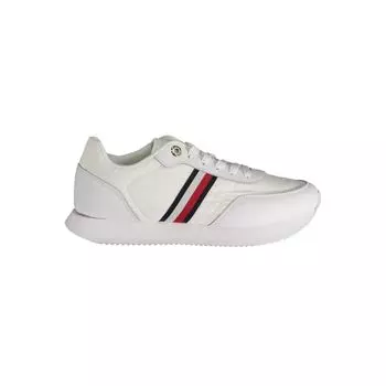 Белые кроссовки из полиэстера Tommy Hilfiger