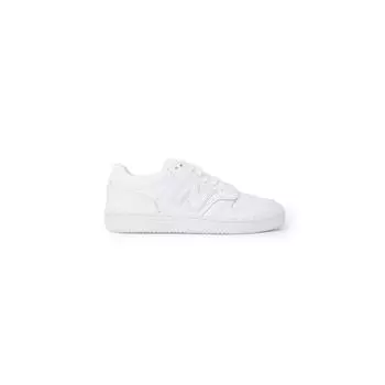 Белые кроссовки из синтетической кожи New Balance