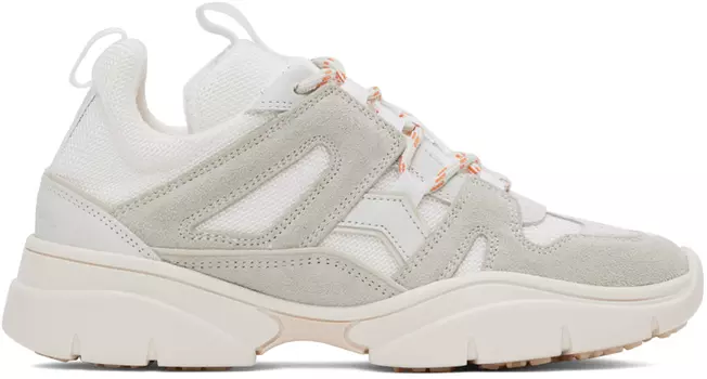 Белые кроссовки Kindsay Isabel Marant