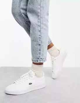 Белые кроссовки Lacoste Carnaby Pro