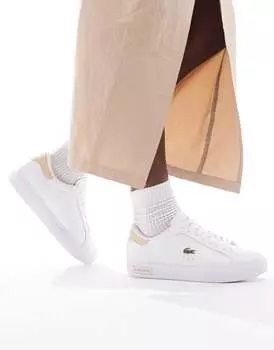 Белые кроссовки Lacoste Powercourt 124 1 sfa