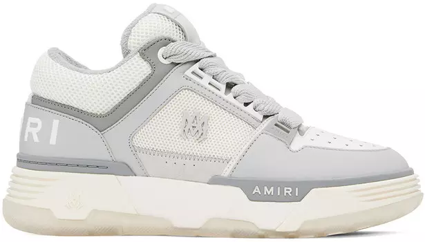 Белые кроссовки MA-1 AMIRI, серый