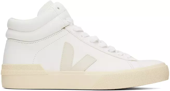 Белые кроссовки Минотавр VEJA