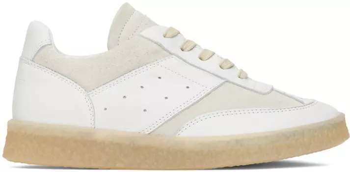 Белые кроссовки MM6 Maison Margiela Replica