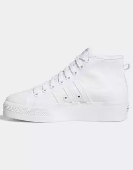 Кроссовки на платформе Adidas Originals Nizza, белый