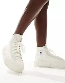 Белые кроссовки на платформе Converse Chuck Taylor All Star Cruise