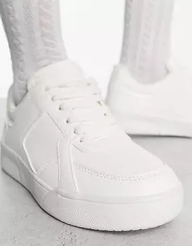 Белые кроссовки на шнуровке ASOS DESIGN Digit