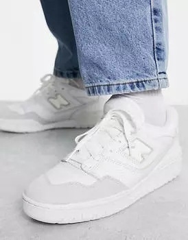 Белые кроссовки New Balance 550