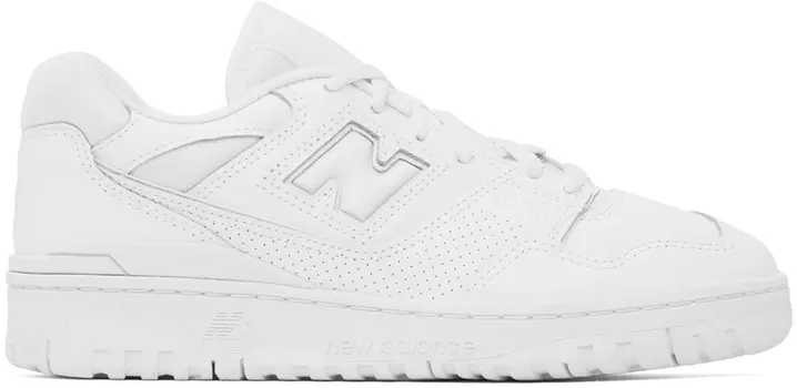 Белые кроссовки New Balance 550