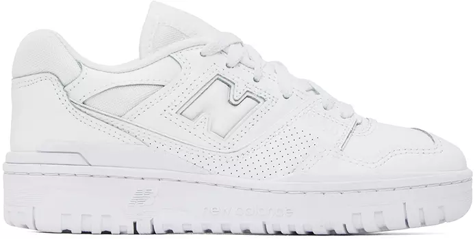 Белые кроссовки New Balance 550