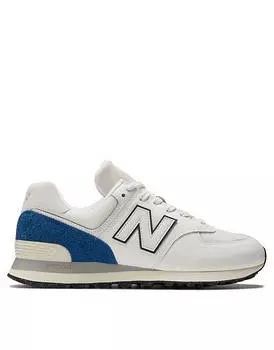 Белые кроссовки New Balance 574