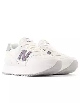 Белые кроссовки New Balance 574+