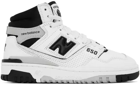 Кроссовки New Balance 650, белый/черный/серый