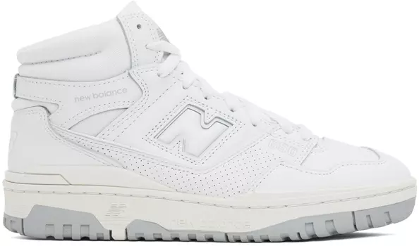 Белые кроссовки New Balance 650