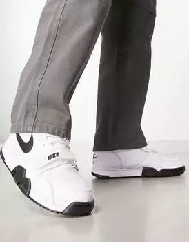 Белые кроссовки Nike Air 1 Mid
