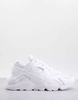 Белые кроссовки Nike Air Huarache