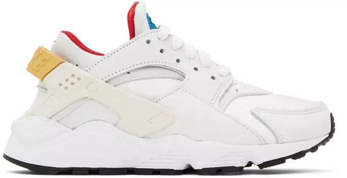 Белые кроссовки Nike Air Huarache