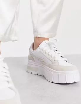 Белые кроссовки Puma Mayze Stack
