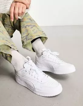Белые кроссовки PUMA RBD Game Low Triple