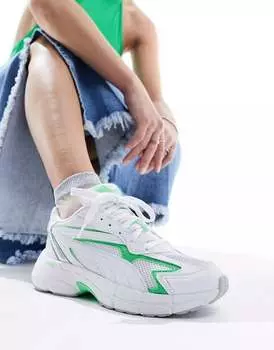 Белые кроссовки PUMA Teveris Nitro