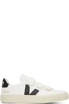 Белые кроссовки Recife ChromeFree из кожи VEJA