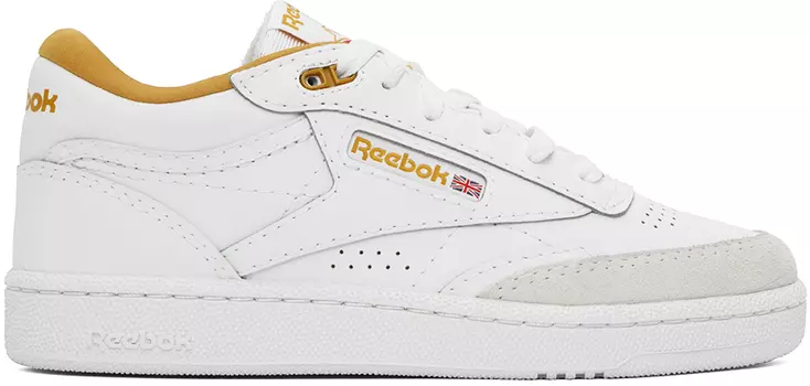 Белые кроссовки Reebok Classics Club C Mid II